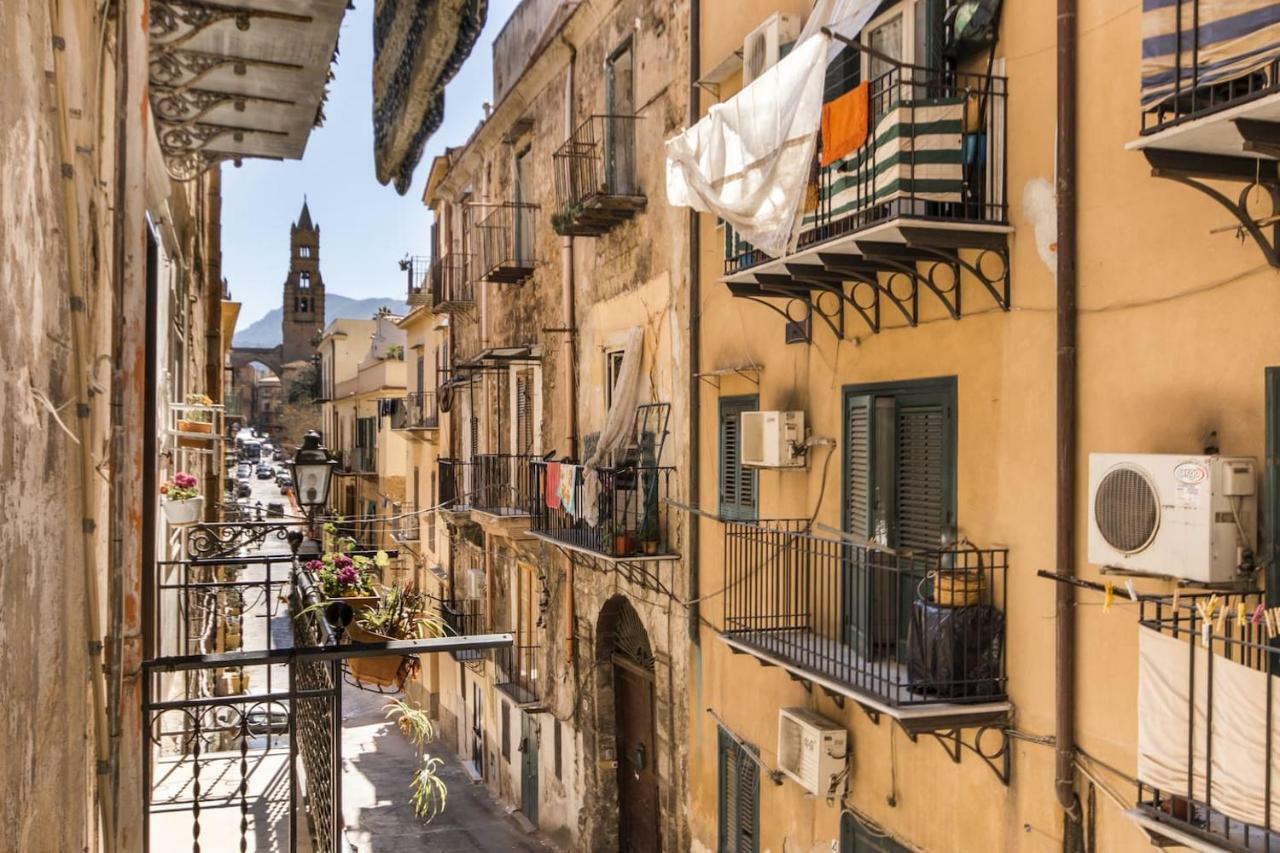 הוילה פלרמו La Casa Di Bonello Cattedrale מראה חיצוני תמונה